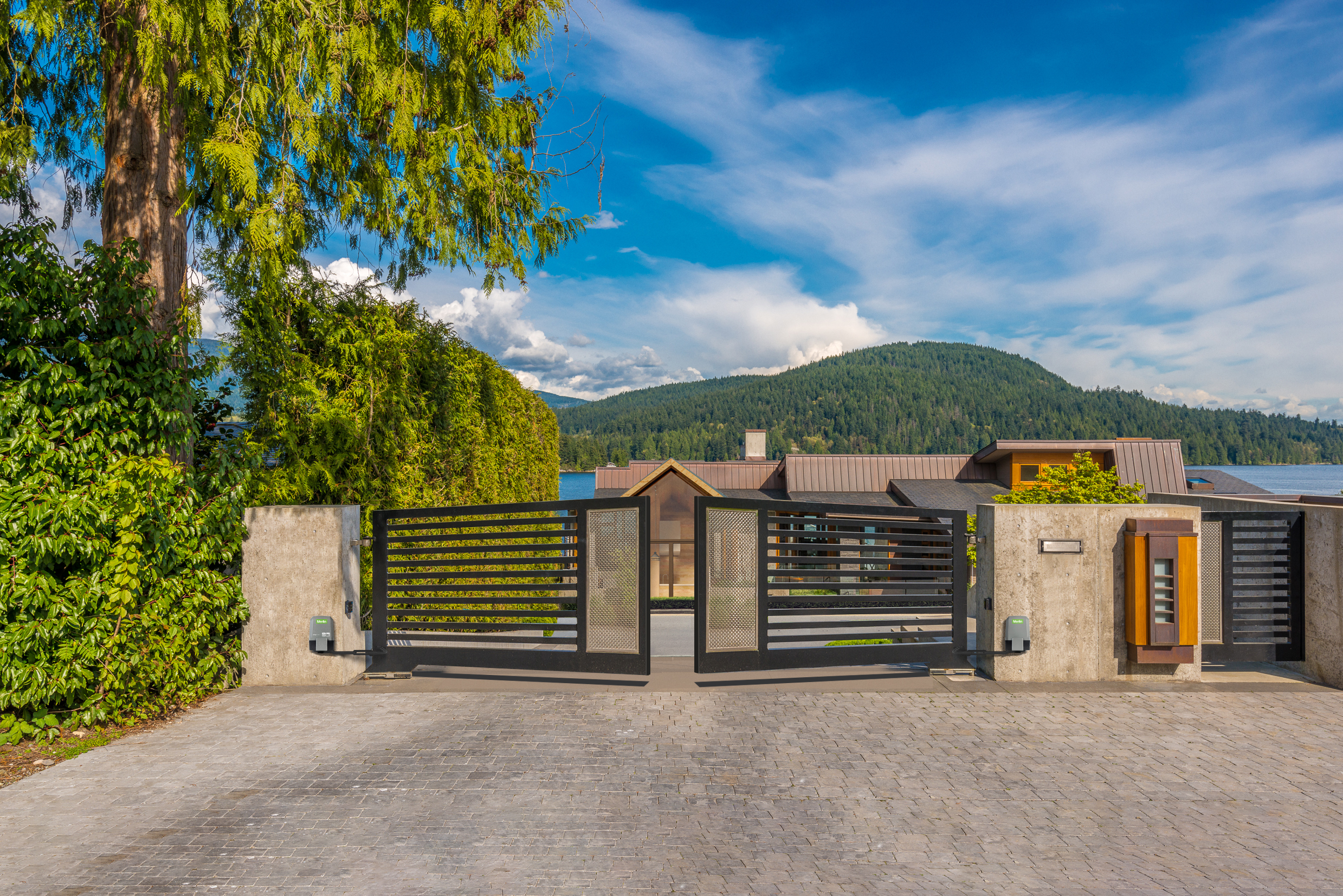 Residential electric gate